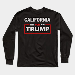 California for Trump Long Sleeve T-Shirt